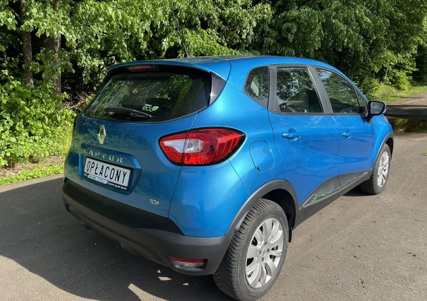 Renault Captur cena 37600 przebieg: 62000, rok produkcji 2013 z Złotoryja małe 232